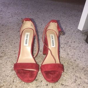 Steve Madden Suede Chunky heels